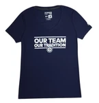 Adidas Winnipeg Jets Womens T-shirt Small Navy Our Team Tradition Nhl Tee. Fixed Price $15.00.