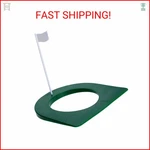 Muxsam 1PC Golf Practice Putting Cup Mat With Hole And Flag Plastic For Indoor. Fixed Price $10.99.