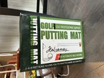 Perfect Practice Putting Mat. Fixed Price $40.00.