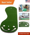 Luxury 3' 9' Golf Putting Mat With Non-skid Rubber Backing For Smooth Play. Fixed Price $85.49.