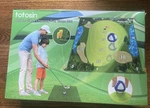 Totosin Golf Chipping Game With Hitting Mat, 70"X70" Double Sided T.... Fixed Price $25.00.