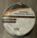 Club Champ 42 Foam Practice Balls Multi-colored W/ Range Bucket New. Fixed Price $29.99.
