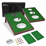 Gosports Battlechip Versus Cornhole Golf Game Includes Targets, 16 Balls, Mat. Fixed Price $149.99.