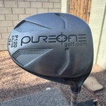 Pureone P120 10 Training Driver Aid Club Right-handed Pink Shaft. Fixed Price $99.95.