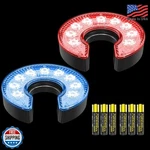 Kingtop Led Golf Hole Light Rgb 2-PACK Battery Powered Anti-glare. Fixed Price $34.99.
