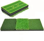 Turf Golf Hitting Mat 4 1 With Tees And 6 Balls For In/outdoor Practice. Fixed Price $38.79.