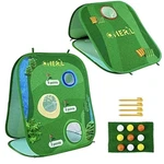 New Omeril 3-IN-1 Golf Cornhole Game Set W/ Carrying Case. Fixed Price $22.99.