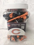 Chicago Bears Golf Tees 175 Ct Imprinted Team Nfl New. Fixed Price $24.00.