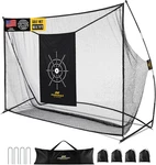 Podiumax Golf Net, 10X7FT Practice With Noise Reduce Silk Target Drivin. Fixed Price $86.99.