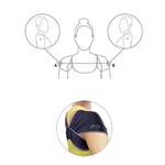 STR8-N-UP Posture Training Band, Black, Large. Fixed Price $19.99.