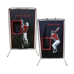 Cimarron Sports Training Aids 2-SPORT Catcher Vinyl Backstop With Frame. Fixed Price $261.13.
