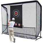 11.6X6.8FT Heavy-duty Golf Net Driving Range For Backyard Indoor W/ Target Cloth. Fixed Price $134.09.