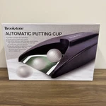 Brookstone Automatic Return Putting Cup Brand New Nib Box Nwt. Fixed Price $18.99.