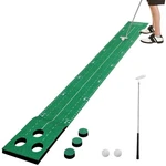Indoor Putting Green Game Set, Golf With Metal Putter & Bal.... Fixed Price $63.72.