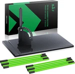 Golf Alignment Sticks And Angle Holder Set With Portable Bag, Swing Trainer. Fixed Price $56.24.