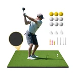 Shopsource 5X4FT Golf Hitting Mat, Thickened 21MM/31MM/36MM Artificial Turf G.... Fixed Price $107.33.