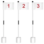 Golf Cup Mini Pin Hole Set Garden Yard Tee Practice Game Putting Green. Fixed Price $82.04.