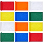 12 Pcs Solid Golf Flag Target With Tube Inserted Waterproof Putting Gree.... Fixed Price $57.42.