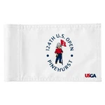 2BUT 2024 Us Open Pinehurst Golf Flag Practic Putting Green White 20"X13". Fixed Price $32.30.
