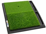 Jaya 25" X Golf Hitting Mat With Ball Tray, Heavy Rubber 17", Green. Fixed Price $57.04.