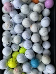 Used Golf Balls Various Brands Cleaned Range Putting - 15X. Fixed Price $9.99.