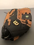 Wilson 13" Softball Glove, Closed Basket Web A360 Leather Index Finger Hole Lht. Fixed Price $15.49.