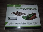 Golfguru Effortless Putting Mastery Premium Mat Trainer Solid Wood. Fixed Price $44.99.