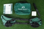 Peter Jacobsen Swing Jacket Green Golf Training Aid W/ Bag Sm, 26" - 40" Chest. Fixed Price $76.46.