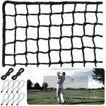 Parslue 10X15FT Heavy Duty Nylon Golf Practice Hitting Net Outdoor Indoor. Fixed Price $102.08.