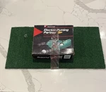 2-IN-1 Golf Hitting Turf Mat W/ Tee & Jef Putting Partner Box Works Great!!!. Fixed Price $39.99.