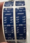 Cleveland Putter Face Swing Fitting Stickers Toe Std Heel Upright Flat 500 New. Fixed Price $10.99.