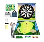 Totosin Golf Chipping Game With Hitting Mat, 70"X70" Double Sided T.... Fixed Price $65.00.
