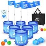 Golf Yard Game Set - 6 Hole Chipping For Adults, Includes Balls & Carry Bag. Fixed Price $83.55.