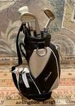 Set Of 3 Brink Golf Pens (red Driver, Blue Putter, Black Iron) W/bag. Fixed Price $16.65.