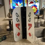 A99 Golf Swing Power Fan Trainer Practice Training Aids Length 79CM Or 91CM R/l. Fixed Price $48.00.