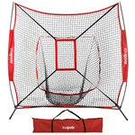 7' Baseball Softball Practice Net Hitting Pitching Training W/strike Zone. Fixed Price $42.58.