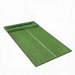 Dual Turf Golf Mat Indoor & Outdoor Chipping, Swing, Driving Practice Ball Tray. Fixed Price $98.92.