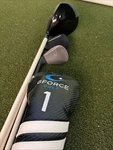 Gforce Golf Swing Trainer Set Super Flexible Shaft Rh Driver, 7 Iron, 54 Wedge. Fixed Price $179.99.
