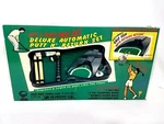 Vintage N' Return 7 Piece Deluxe Golf Set Putter Automatic Travel Size. Fixed Price $35.00.