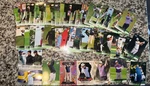 50 Card Golf Lot - Base, Inserts, Rookies. Fixed Price $25.00.