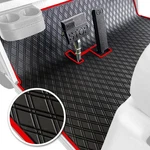 Xtreme Golf Cart Mats Rubber Double Diamond Floor Ds/villager, Red Trim. Fixed Price $95.77.