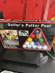Club Champ Golfer's Putter Pool Indoor Family Game Set, Multicolor, Ages 4-11. Fixed Price $34.99.