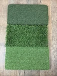 Golf Turf Grass Mat 3 Hitting Surfaces Chipping Driving Practice Rukket. Fixed Price $25.00.