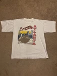 Atlanta Braves Mlb Graphic White Baseball Shirt Single Stitch Team Tee. Fixed Price $26.99.