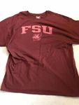 Fsu Florida State Shirt Men's 2XL Ncaa Champion Red Cotton Team Tee. Fixed Price $7.00.