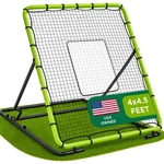 Baseball Rebounder Net 4X4.5 Ft Pitchback Trainer Bounce Fielding Fo.... Fixed Price $122.02.