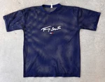 Vintage Tommy Sports Jersey Large Blue 90S Bootleg Mesh Fish Net Embroidered. Fixed Price $36.00.