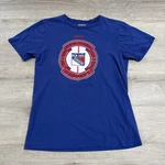 New York Rangers Shirt Reebok Nhl Hockey Team Logo Graphic Tee Men Small Blue. Fixed Price $12.99.