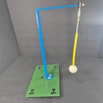 Vintage Swing Trainer 14 Tall Rotating Ball For Left Right Handed Golfer. Fixed Price $34.95.