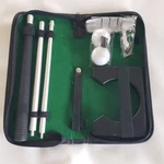 Golf Set Generation Executive Putting Practice 2 Ball Included Green Silver. Fixed Price $14.99.